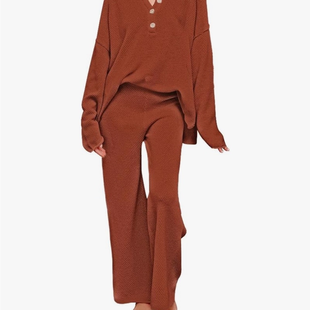 Women's Rust Sweater Top